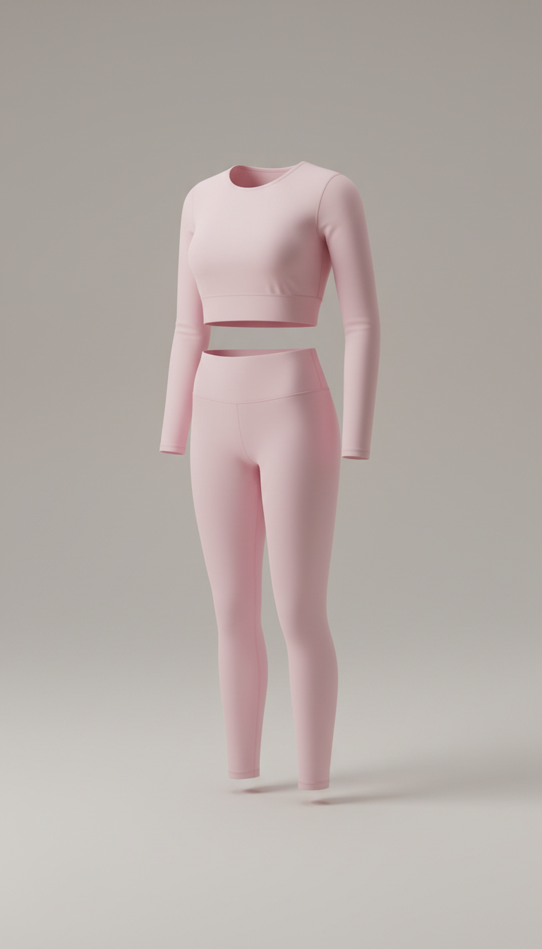 Petal Pink Ultra-Soft Workout Set