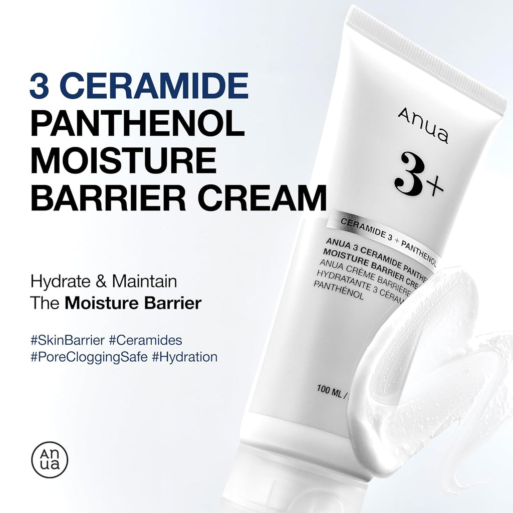 ANUA 3+ Ceramide Panthenol Moisture Barrier Cream